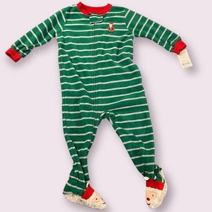 Carter’s Christmas Footies PJs
